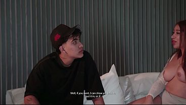He plays with my ass using his 22cm dick - Anal