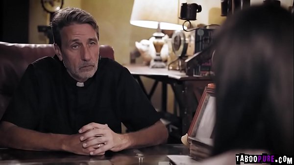 Download Video - Gia Paige gives herself to the horny priest and suck off his cock nad then gets pounded