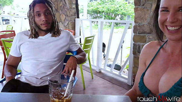 My Wife Flashes her Wet Pussy in Public to Stranger Then Takes him Home to Cum on his Dick - Riley Jacobs -