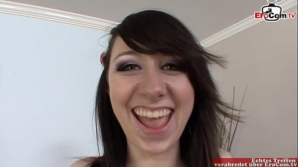 Skinny Girl with tiny tits gets her tight shaved pussy fucked and a facial