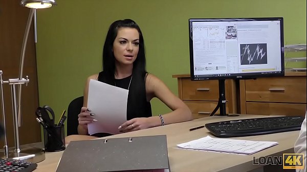 Download Video - LOAN4K&period; Inga can't get money from bank so takes part in loan porn