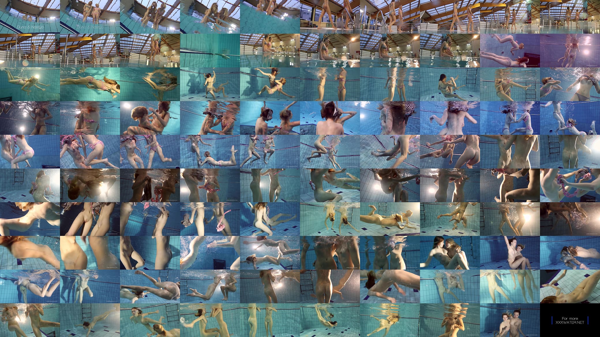Hottest babes strip while swimming 预览图