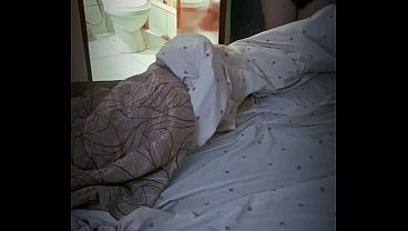 MILF changes in hotel room and didn't know she was being watched - FLASH - FLASH - FLASH