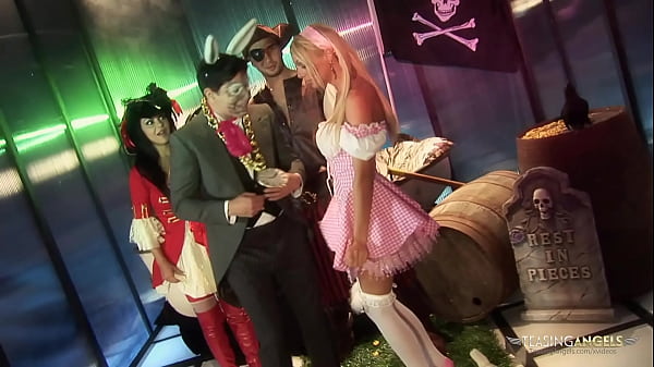 Group of naughty pirates enjoys fucking with each other