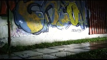 EVA MYNX Cute Ebony Girl Huge White Cock POV Fuck and Huge Load Messy Cum Facial