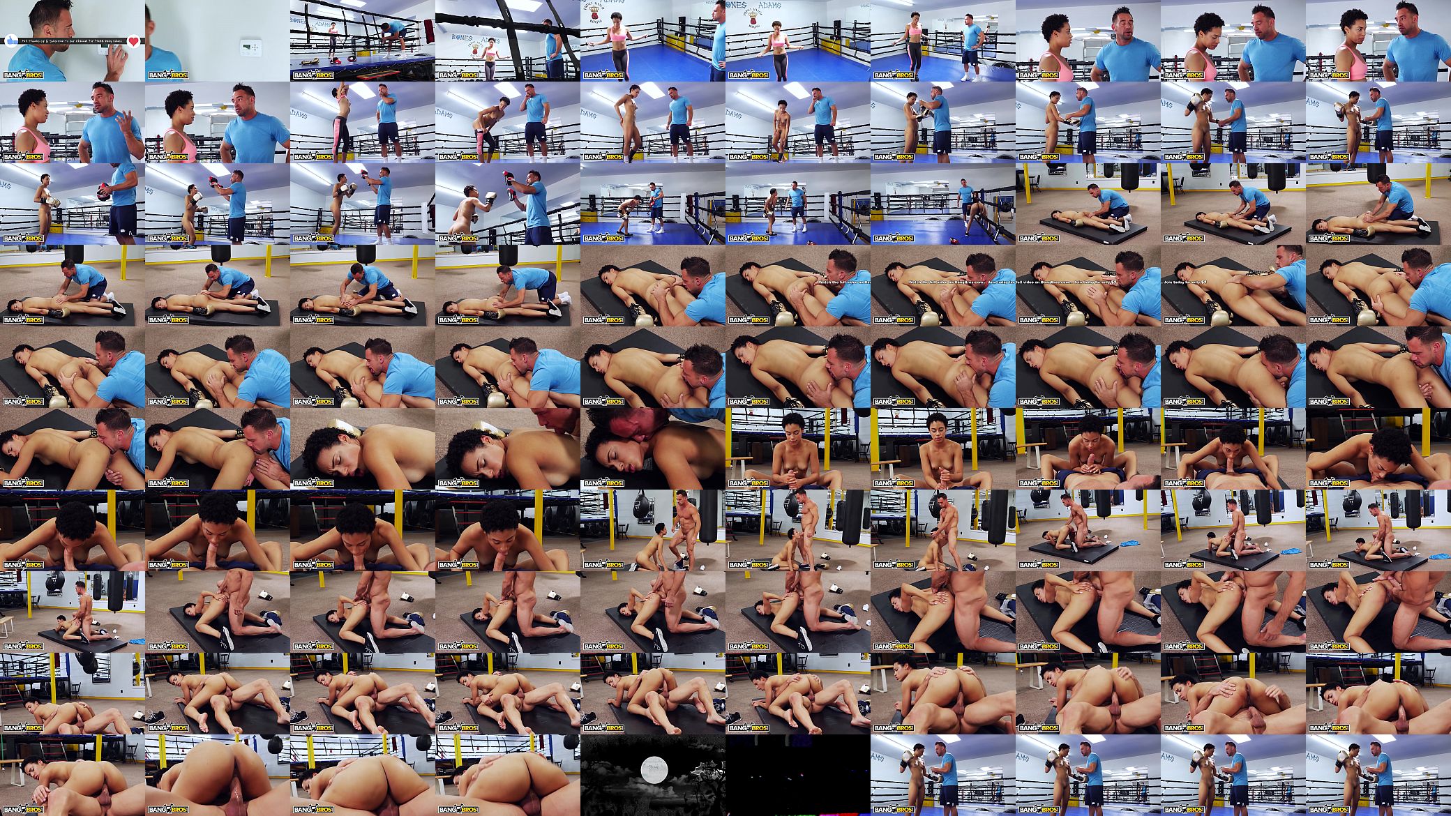 BANGBROS - Johnny Castle Turns Up The Heat On Amethyst Banks For Boxing 预览图