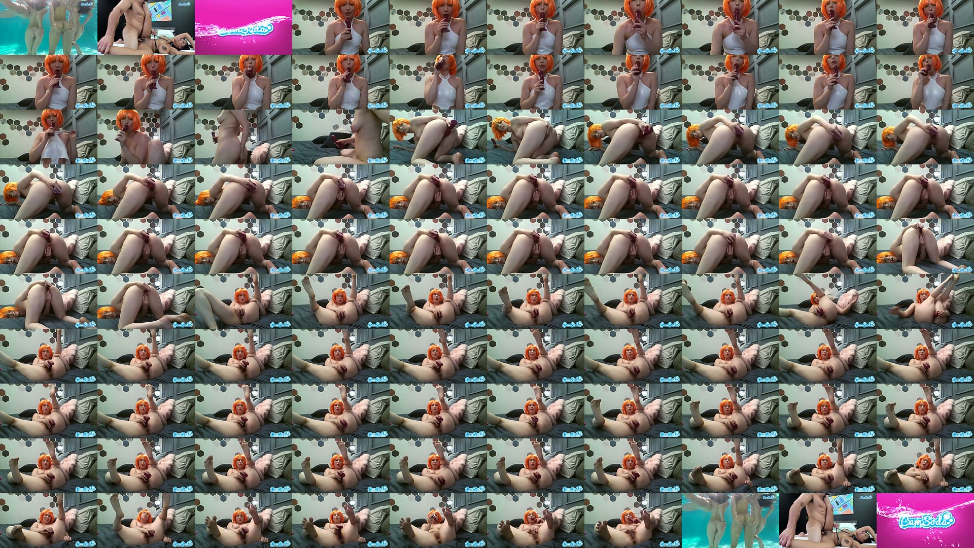 Casey Calvert Cosplay Leeloo Masturbation Dildo 预览图