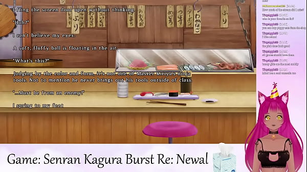 VTuber LewdNeko Plays Senran Kagura Burst Part 2