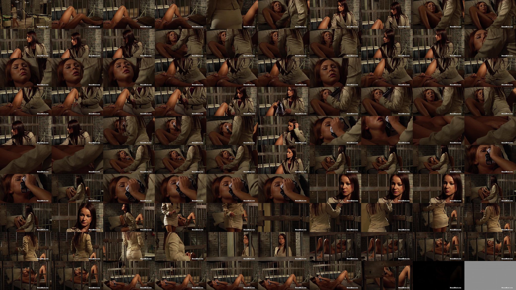 The Education of Adela: Caught Slave Moans And Masturbates In Prison 预览图