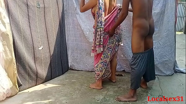 Pink Saree Beautiful Bengali Bhabi Sex In A Holi(Official video By Localsex31)