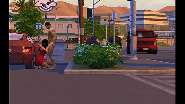 Bella Goth Public BlowJob (Sims 4)