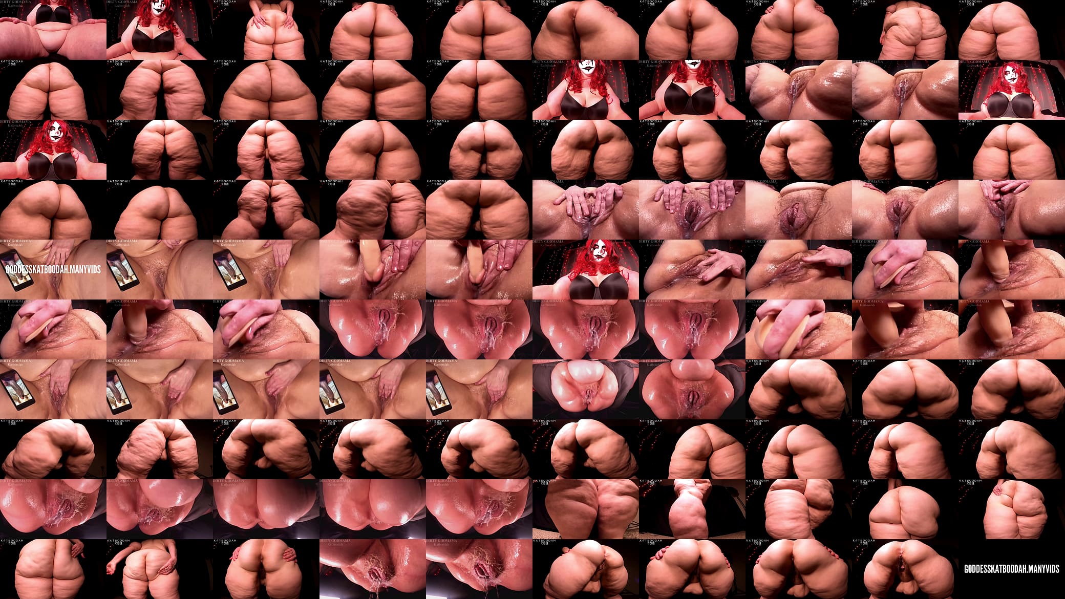 Fat Ass Cum Covered Wet SSBBW Breeding Pit Slave Training 预览图