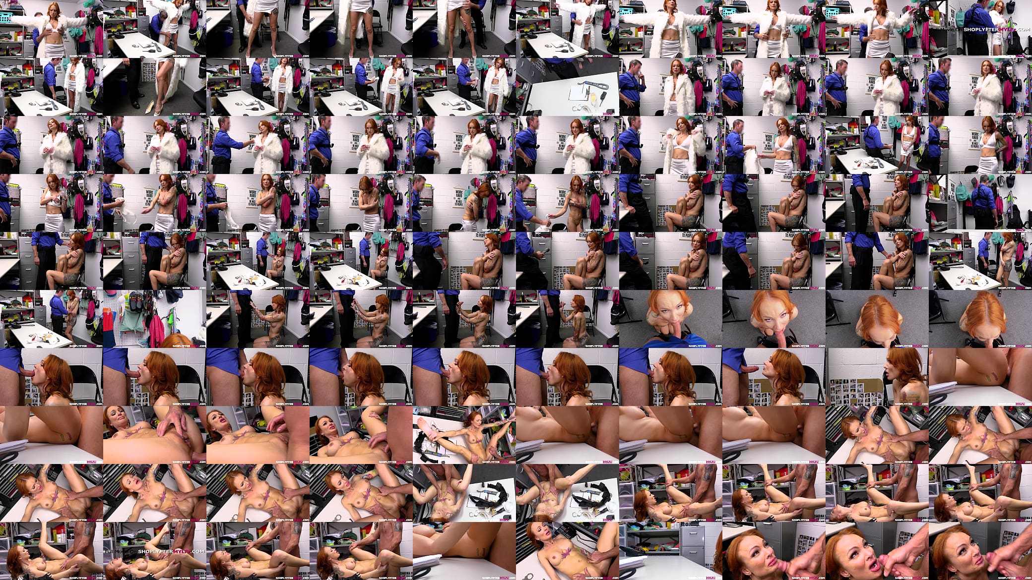 Redheaded Milf Kessie Shy Caught By Stealing Shoes 预览图