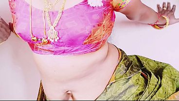 Indian beautiful saree bhabi cheating husband fucking swamiji. Telugu dirty talks.