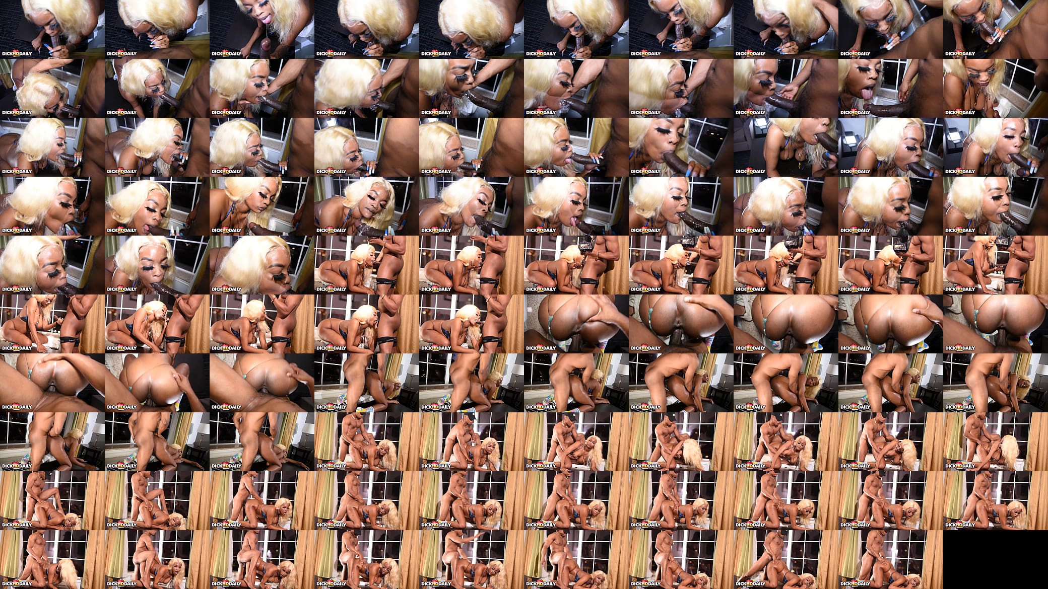 EbonyDominaXXX Gave Me Deepthroat &amp; Got Deep Strokes 预览图