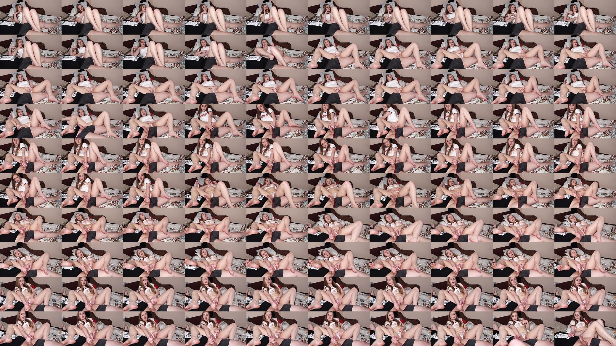 StepDaddy Touches My Pussy, I Jerk His Dick and We Cumming Same Time 预览图