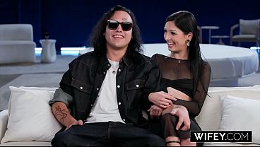 WIFEY Petite Wife Kiki Mink Takes Every Inch Of A Thick Cock While Her Partner Watches