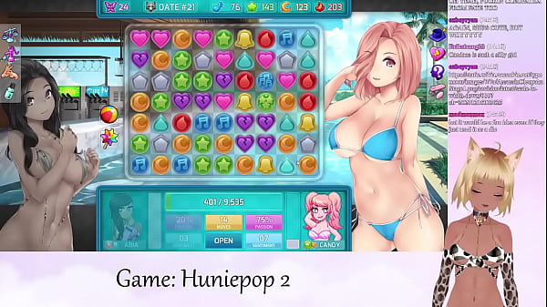 VTuber LewdNeko Plays Huniepop 2: Double Date BONUS