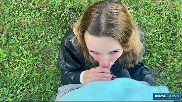 Frisky Girl Sucks And Fucks Mark Pirson Outdoors In The Wild