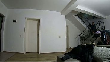 Naughty Cowgirl in Ripped Pantyhose &ndash; Blowjob, Doggy & Cum on Boots