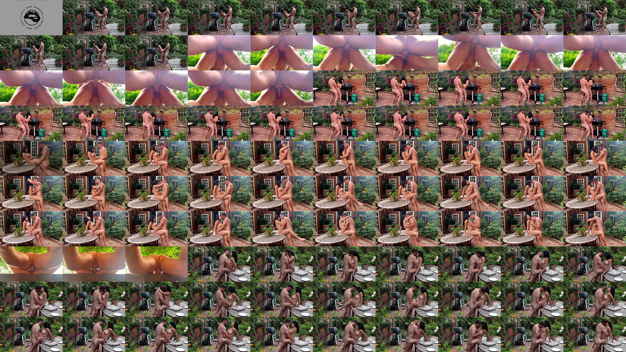 Fucking my pregnant wife outside, the neighbours are outside - full video available 预览图