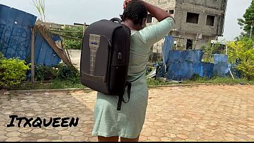 THE SCHOOL BOARDER SNEAK OUT DURING LUNCH HOUR FOR A QUICKIE WITH HER STREET BOYFRIEND