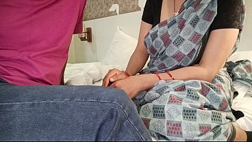 Indian step Mother-in-law Rough Hardcore Sex with Big Cocked Son-in-law-in-law Desi Hindi Audio Fuck
