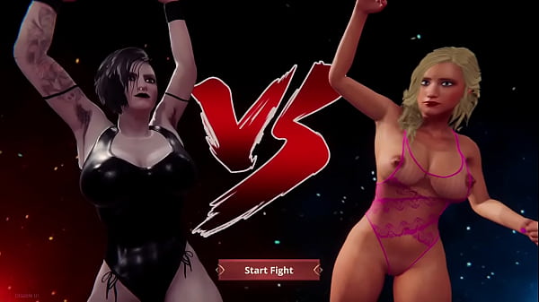 Luna VS Bambi Bimbo (Naked Fighter 3D)