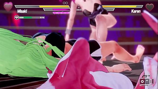 Lesbian battle 9