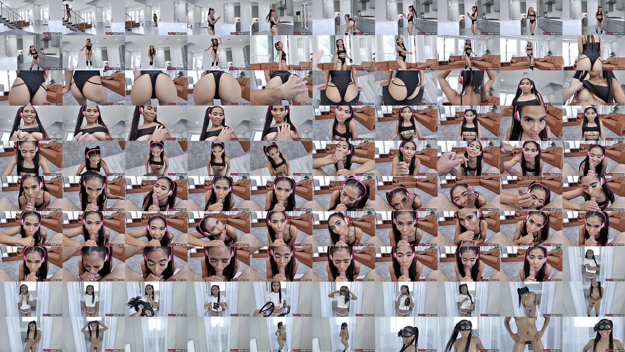 Little asian stepdaughter is addicted to k-pop 预览图