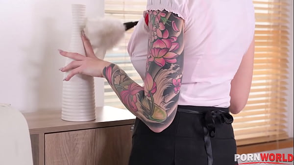 Download Video - Seriously Sexy Maid Kayla Green Sucks Off Her Bosses Son And Gets Plastered In Spunk