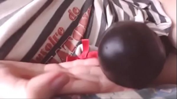 Your futanari girlfriend has a huge big black cock for you to suck