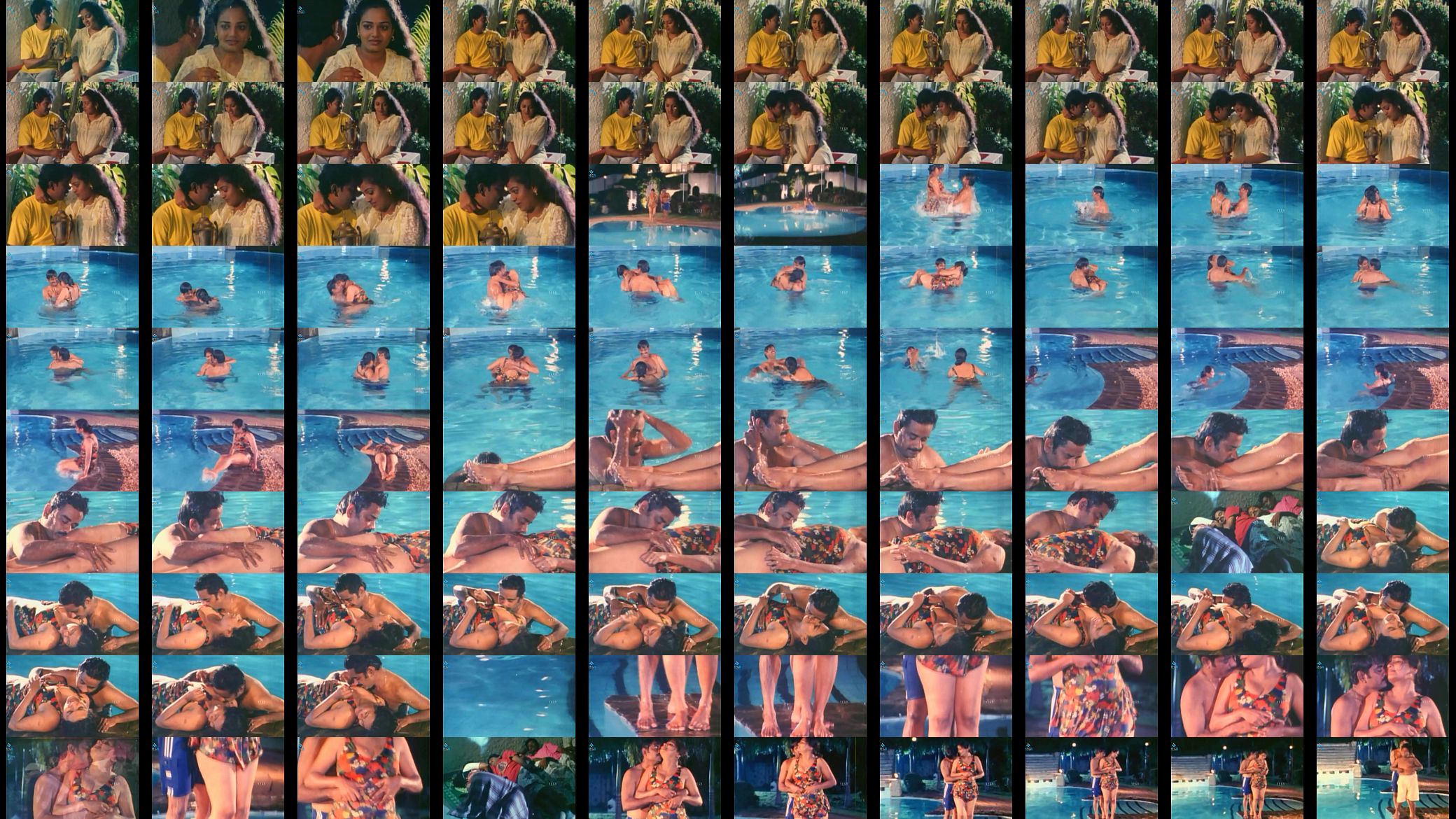 Unmarried Hot Couple Enjoying At Swim Pool 预览图