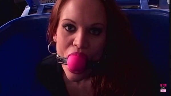 Slutty babe smashed by two big cocks while stuffing a massive dildo in her mouth