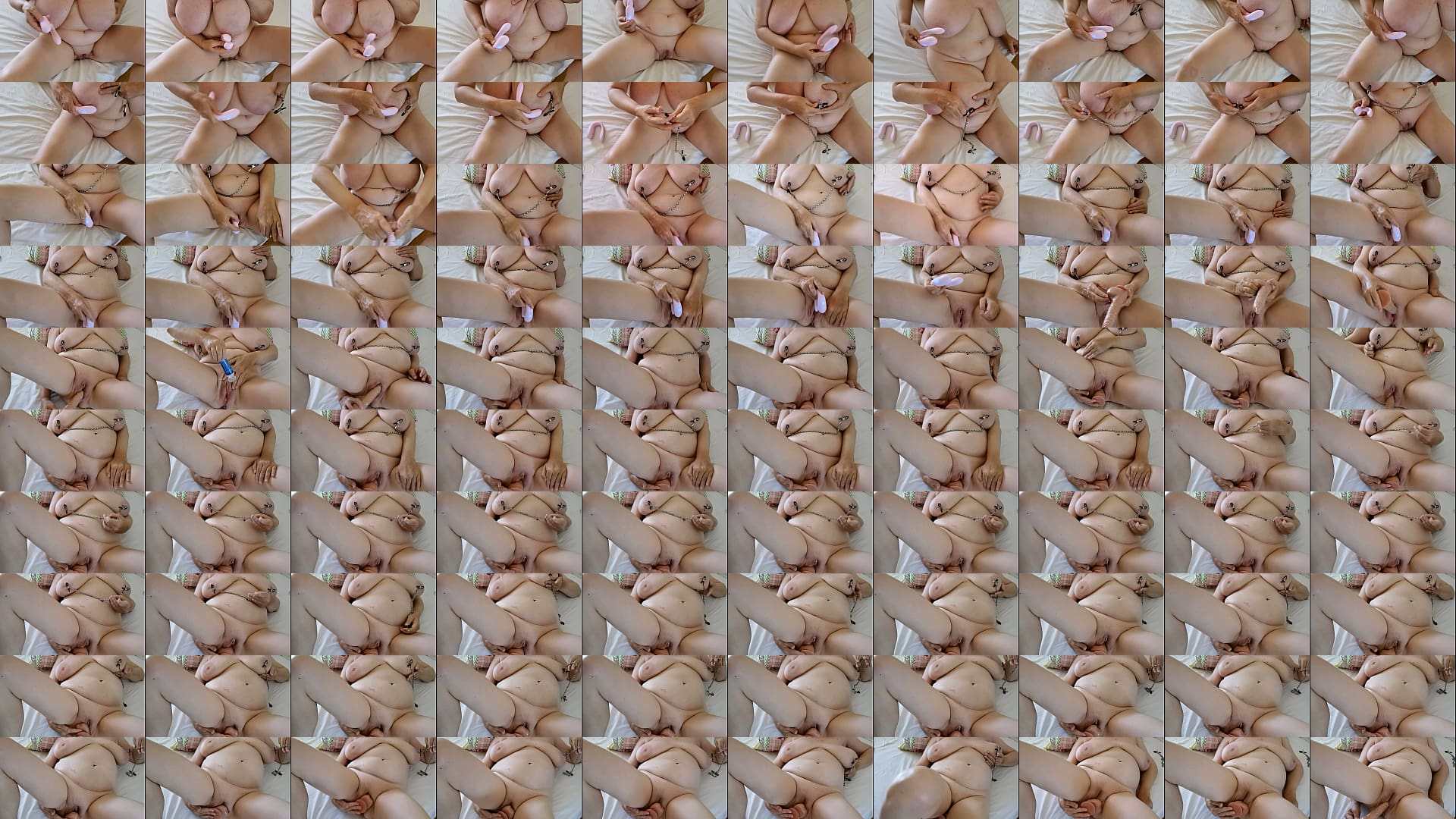 Nipple stimulation on huge breasts brings epic orgasm closer 预览图