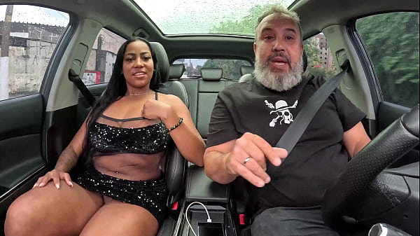 The big, busty, big-assed mulatto from Rio de Janeiro comes to give her ass for a ride - Leticia Barberino