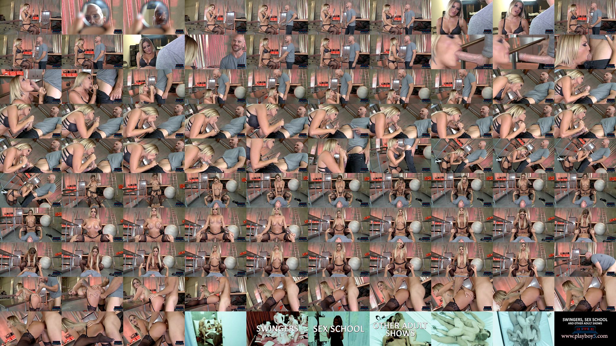 Delicious big ass blonde MILF hot fuck before the shoot 预览图