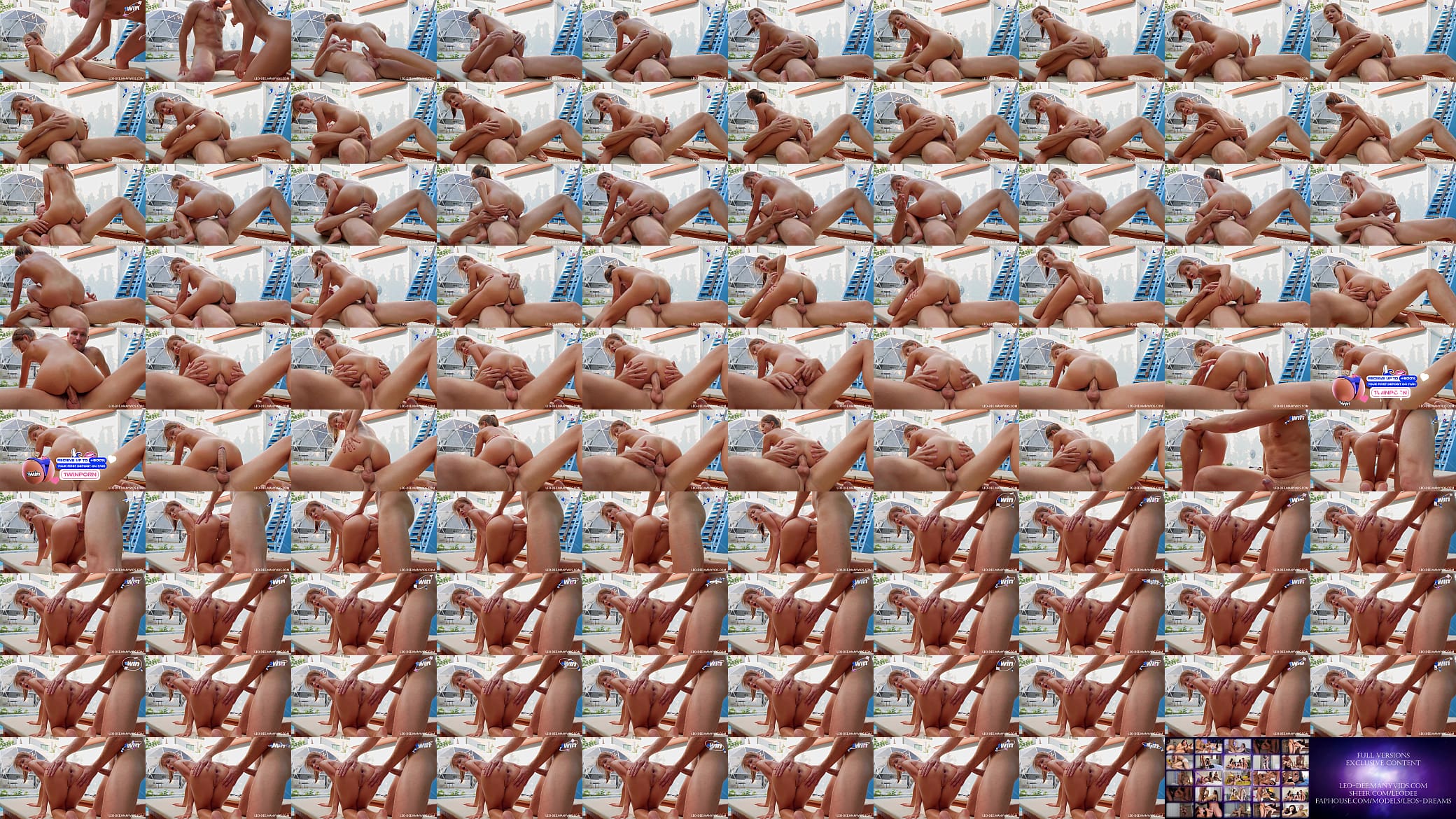 I Wanted Tanning Oil, But I Got Stepbro&#039;s Fat Cock For Anal. Full In SHEER 预览图