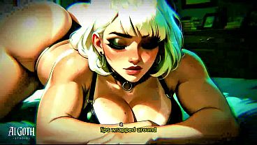 White Hair Goth Bitch: 