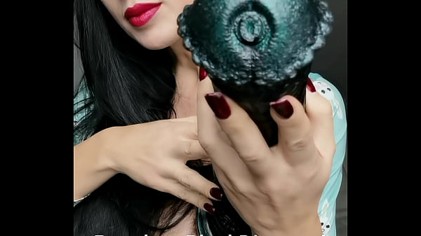 Penelope Black Diamond aka BigBustyStar my new Mr. Hankey`s Toys CENTAUR - XXXL dildo in presentation