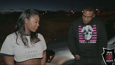 曲線美のエボニー美女が、最高のセックスの後、ローマ・メジャーの精液を受け止める！