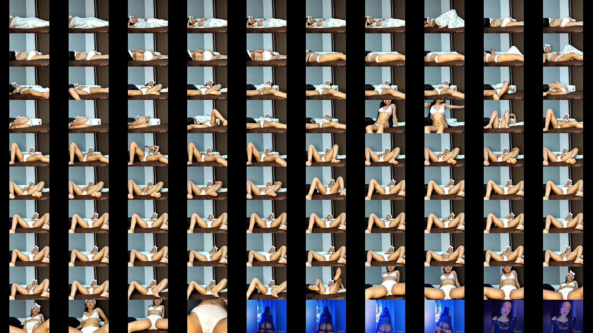 THE HORNY BLUEE MASTURBATES FOR YOU ON XVIDEOS 预览图