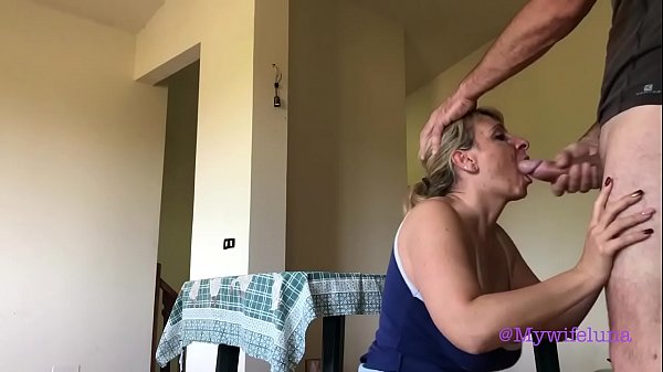 Luna likes to lure passers-by by inviting them into her house to get fucked like a real slut