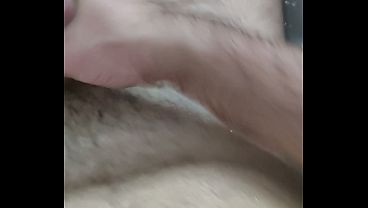 Huge Load in the Bathroom. Solo Male
