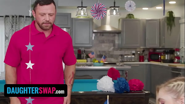 DaughterSwap - Adorable Girls Macy Meadows & Krissy Knight Swap Studs And Squirt On Their Cocks - Enter SWAPPZ26 on official site for discount