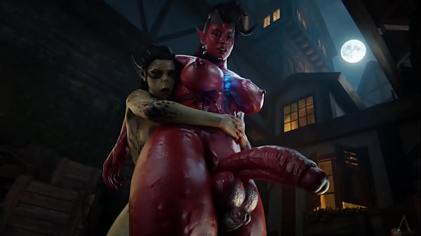 Download Video - Amazonium3D - Lae'Zel and Karlach