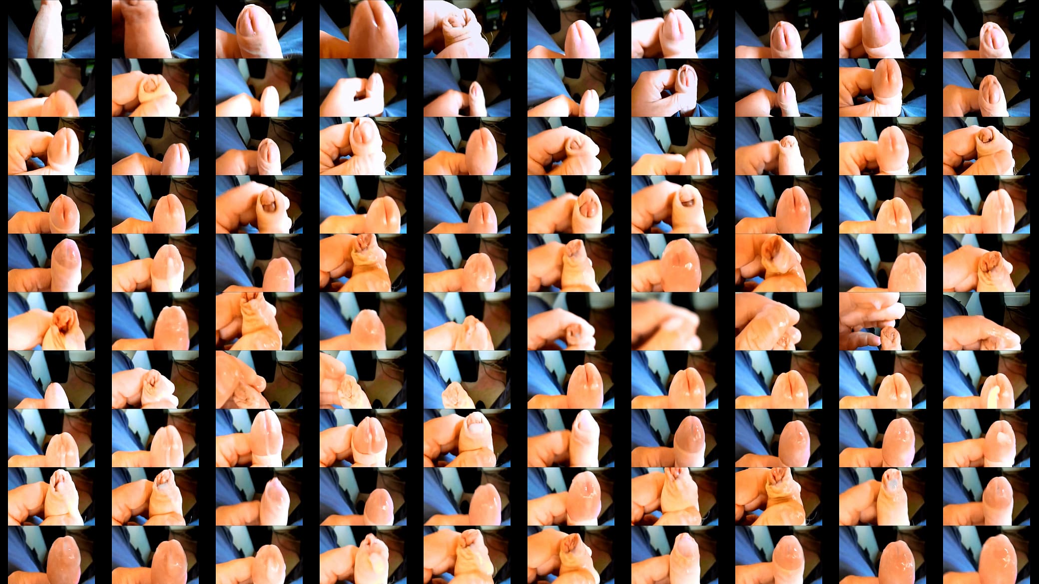 Uncut Cock - Closeup Cumshot 预览图
