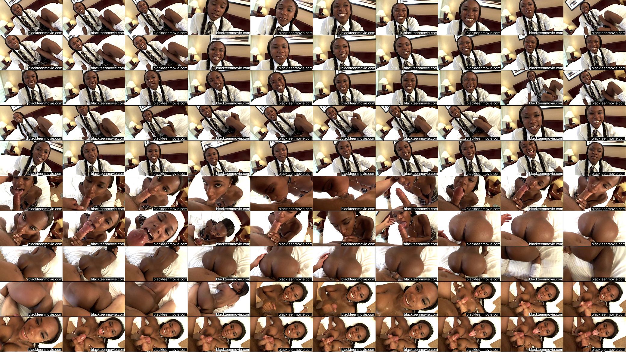Black school teenie fucking white dude in Porn Video 预览图