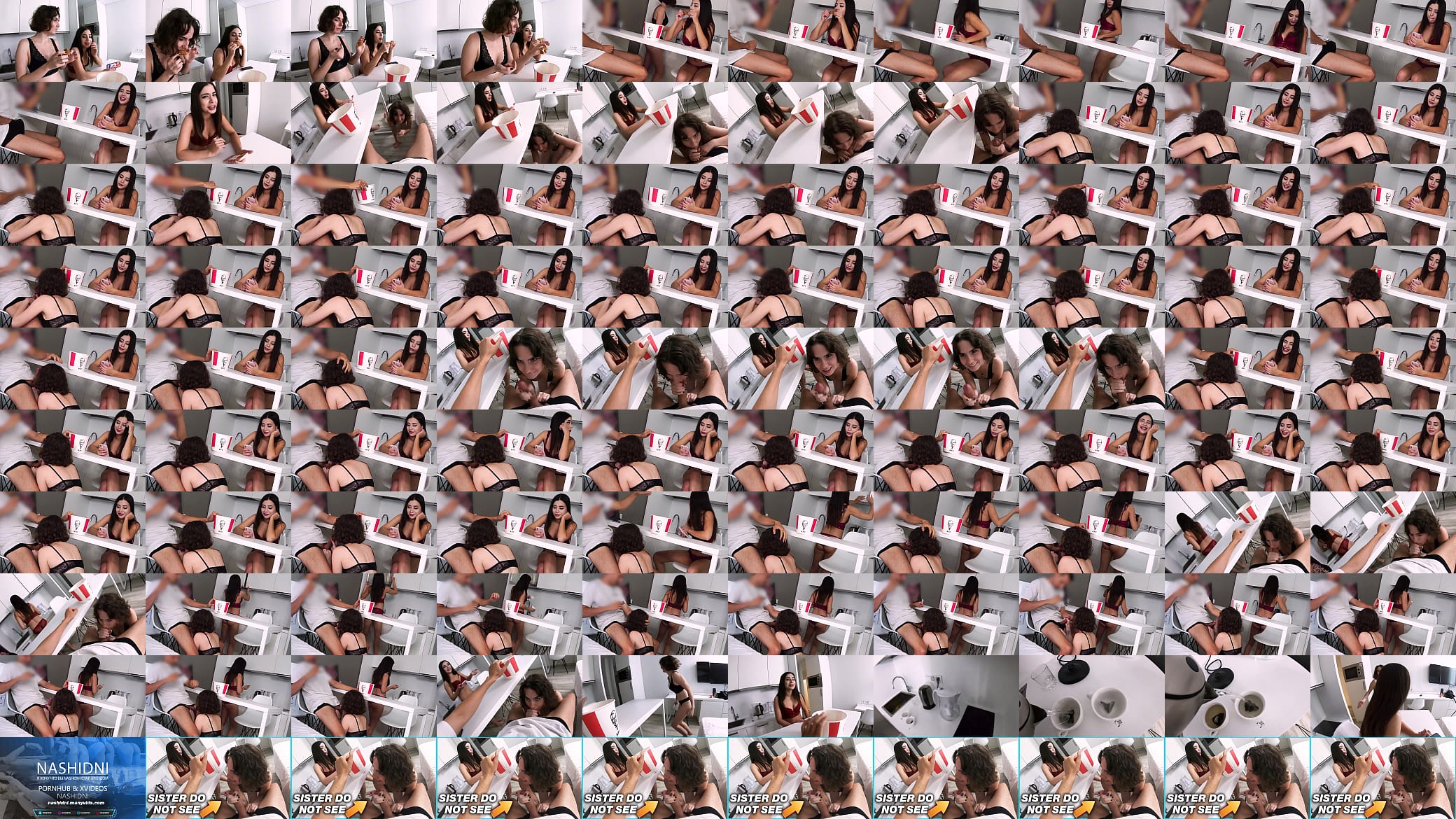 Deepthroats blowjobs until her girlfriend does not see 预览图