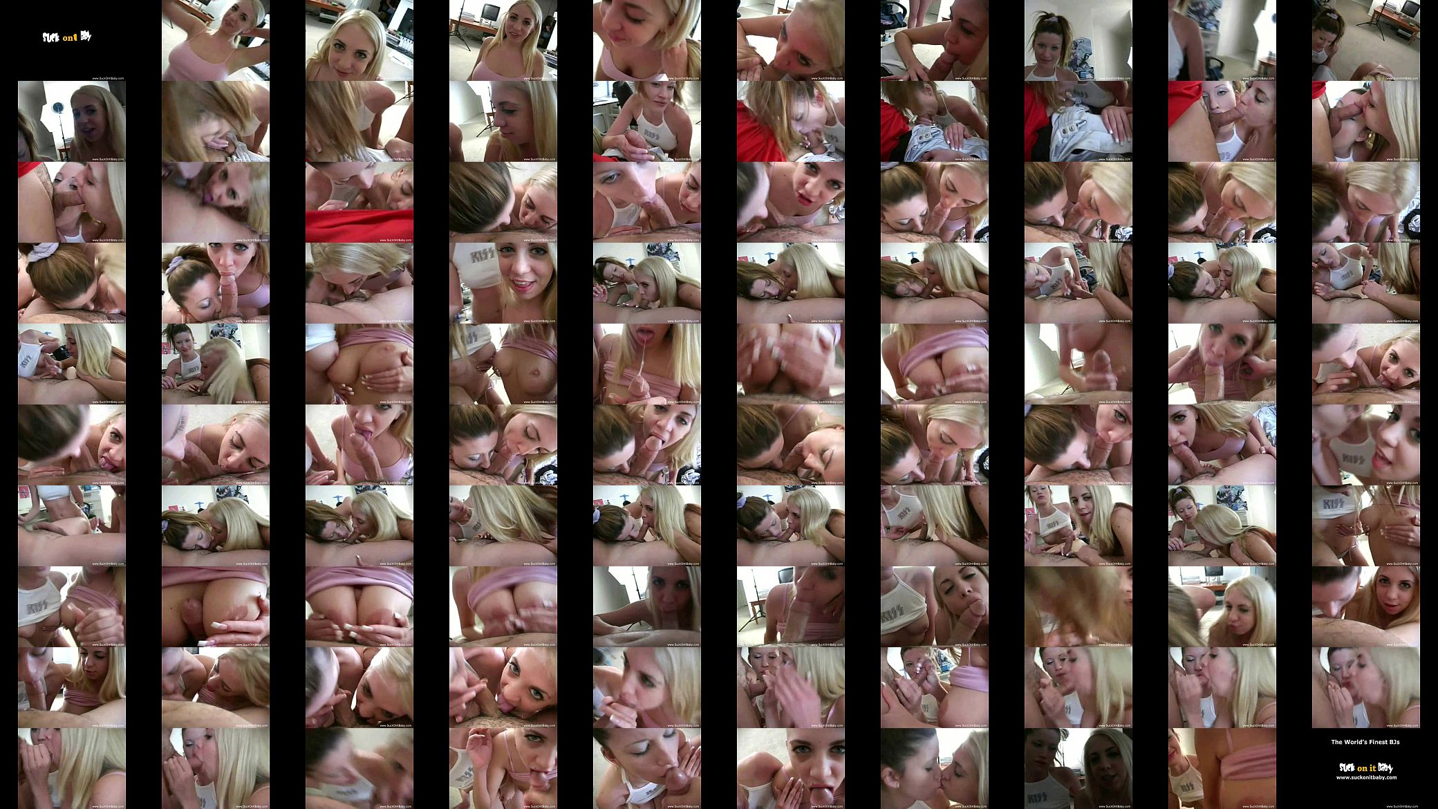 Threesome Suck Fest With MILFs 预览图